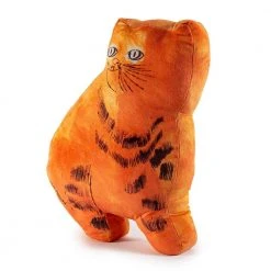 Andy Warhol Orange Sam The Cat Plush By Kidrobot DESIGNER ART TOYS