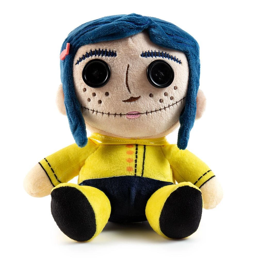 LICENSED TOYS & COLLECTIBLES Coraline With Button Eyes 7" Phunny Plush By Kidrobot 1 LICENSED TOYS & COLLECTIBLES Coraline With Button Eyes 7" Phunny Plush By Kidrobot