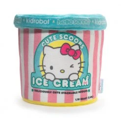 Sanrio Cute Scoops Ice Cream Interactive Plush By Kidrobot