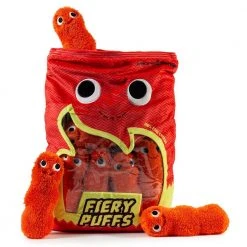 Yummy World Fiery Puffs XL Interactive Plush By Kidrobot
