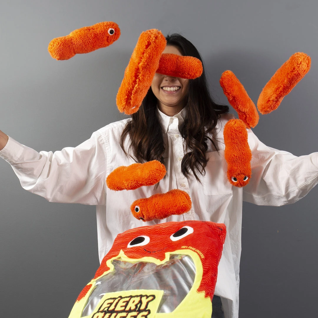 Yummy World Fiery Puffs XL Interactive Plush By Kidrobot 7 Yummy World Fiery Puffs XL Interactive Plush By Kidrobot