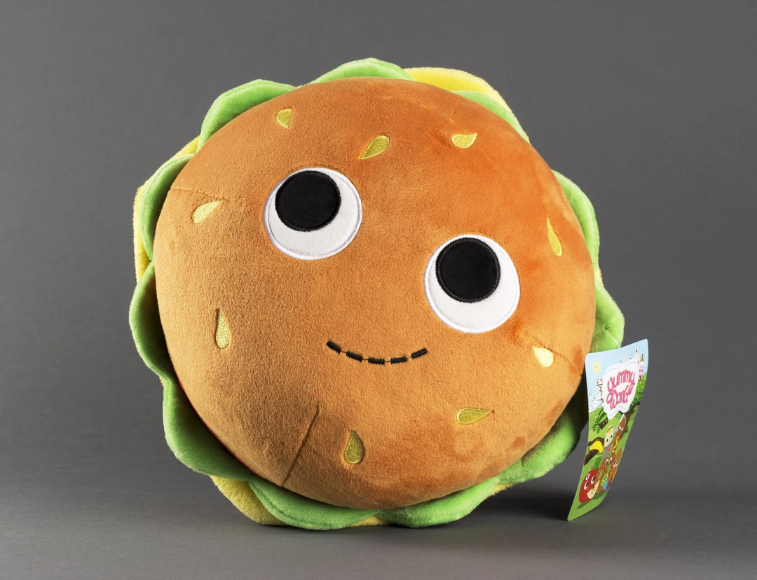 Kidrobot Yummy World Medium Bunford Burger Plush 2 Kidrobot Yummy World Medium Bunford Burger Plush