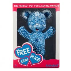 Free Hugs Bear Art Figure By Frank Kozik - Blue Edition 14 Free Hugs Bear Art Figure By Frank Kozik - Blue Edition