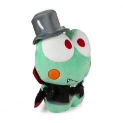 Sanrio Hello Kitty® And Friends Keroppi Dracula 13" Plush By Kidrobot (PRE-ORDER) 16 Sanrio Hello Kitty® And Friends Keroppi Dracula 13