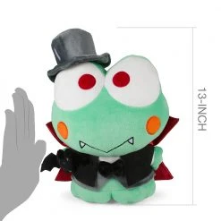 Sanrio Hello Kitty® And Friends Keroppi Dracula 13" Plush By Kidrobot (PRE-ORDER) 17 Sanrio Hello Kitty® And Friends Keroppi Dracula 13
