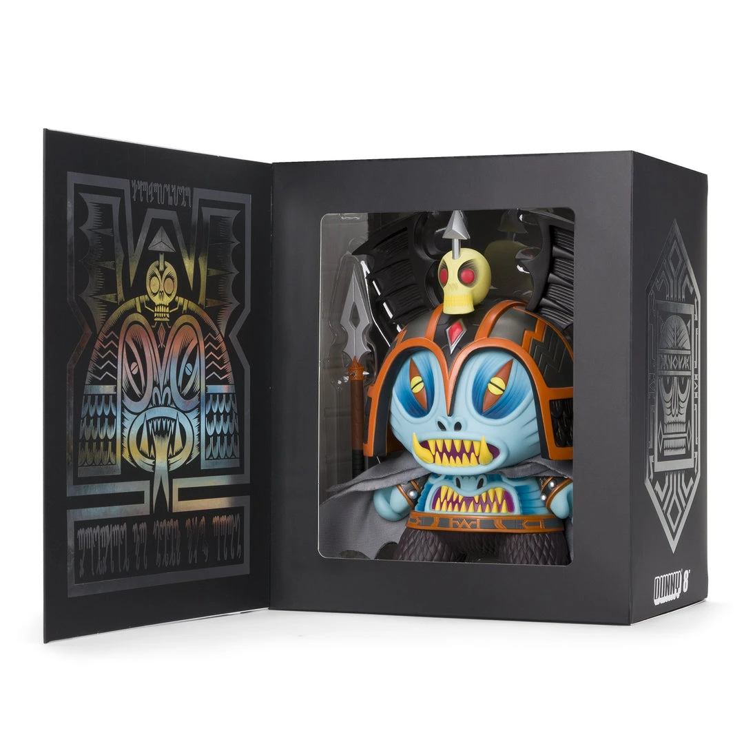 Harbinger 8" Dunny Art Figure By Martin Ontiveros - Blue Edition 10 Harbinger 8" Dunny Art Figure By Martin Ontiveros - Blue Edition