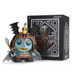 Harbinger 8" Dunny Art Figure By Martin Ontiveros - Blue Edition 19 Harbinger 8
