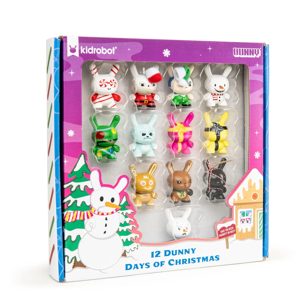 NEW RELEASES Kidrobot 12 Dunny Days Of Christmas Vinyl Dunny Set 30 NEW RELEASES Kidrobot 12 Dunny Days Of Christmas Vinyl Dunny Set