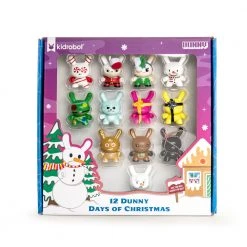 NEW RELEASES Kidrobot 12 Dunny Days Of Christmas Vinyl Dunny Set