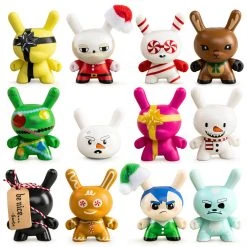 NEW RELEASES Kidrobot 12 Dunny Days Of Christmas Vinyl Dunny Set