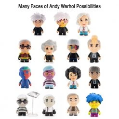 Andy Warhol Pop Art Collection Dunny Box One By Kidrobot NEW RELEASES