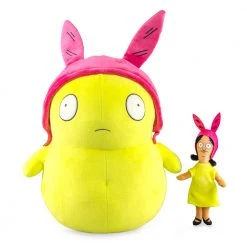Fox PRE-ORDERS Bob's Burgers Kuchi Kopi & Louise 16” HugMe Shake Action Plush (PRE-ORDER)