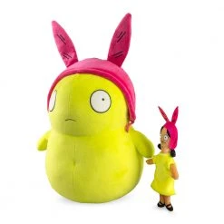 Fox PRE-ORDERS Bob's Burgers Kuchi Kopi & Louise 16” HugMe Shake Action Plush (PRE-ORDER)