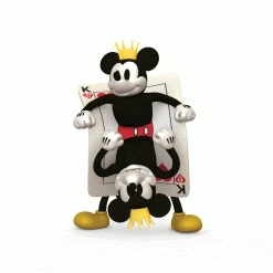 PRE-ORDERS Disney Mickey Mouse King Of Hearts 8" Vinyl Art Figure (PRE-ORDER)