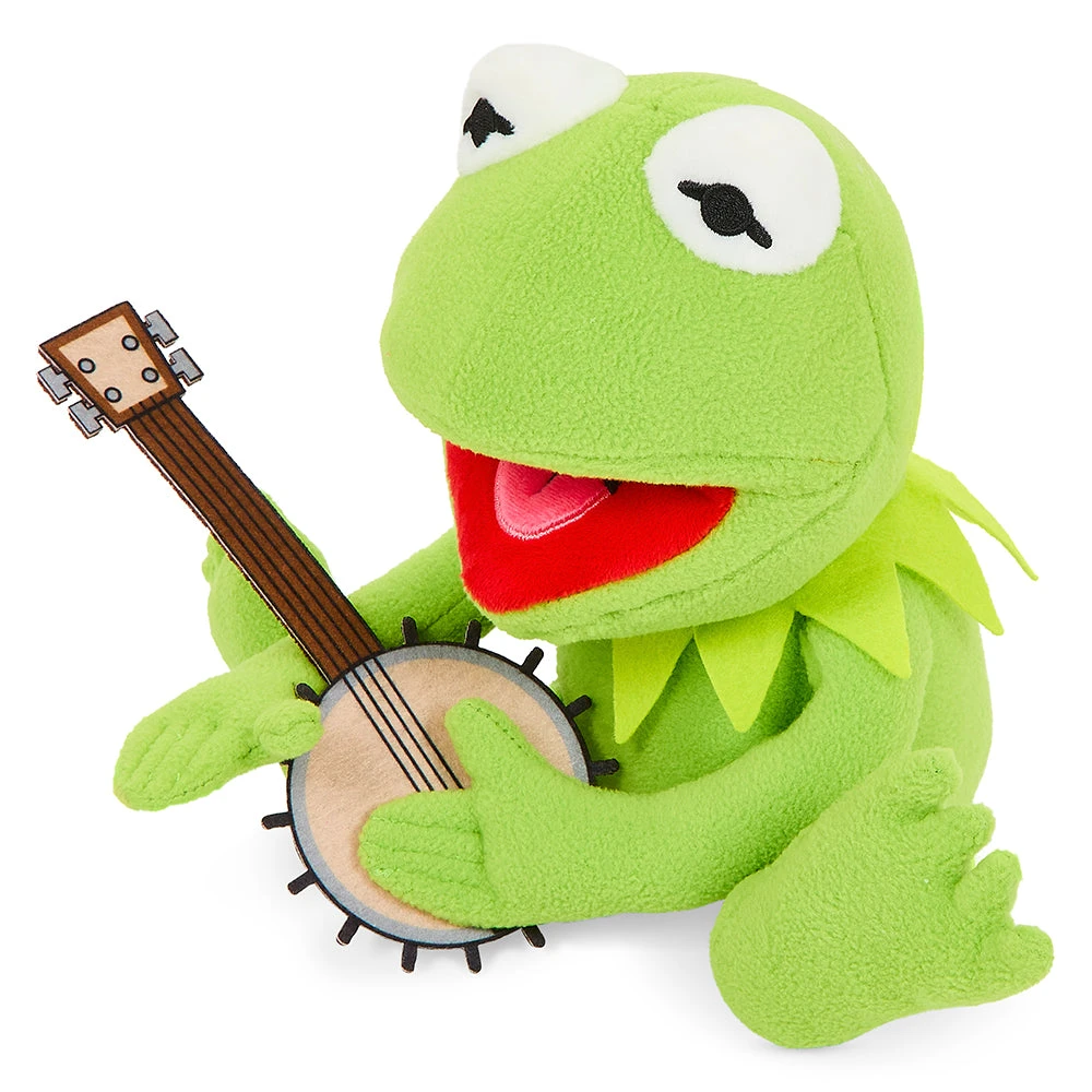 The Muppets Kermit The Frog With Banjo 8" Phunny Plush 2 The Muppets Kermit The Frog With Banjo 8" Phunny Plush