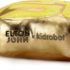 Elton John Special Edition Gold Pillow By Kidrobot NEW RELEASES