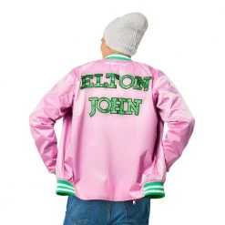 NEW RELEASES Kidrobot X Elton John "Goodbye Yellow Brick Road" Satin Jacket