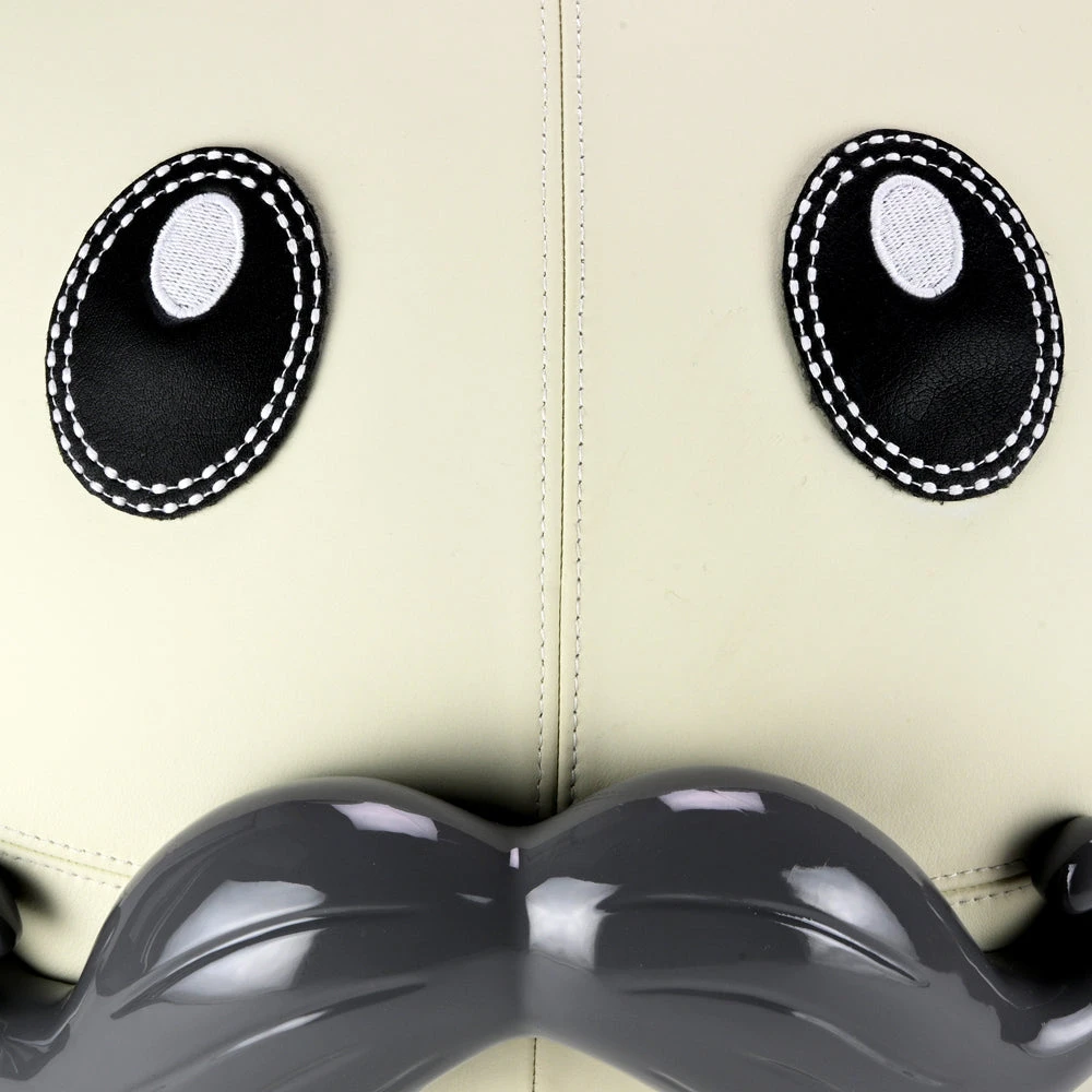 Leather Happy Labbit Stool By Frank Kozik - Virgin White Edition (PRE-ORDER) 8 Leather Happy Labbit Stool By Frank Kozik - Virgin White Edition (PRE-ORDER)