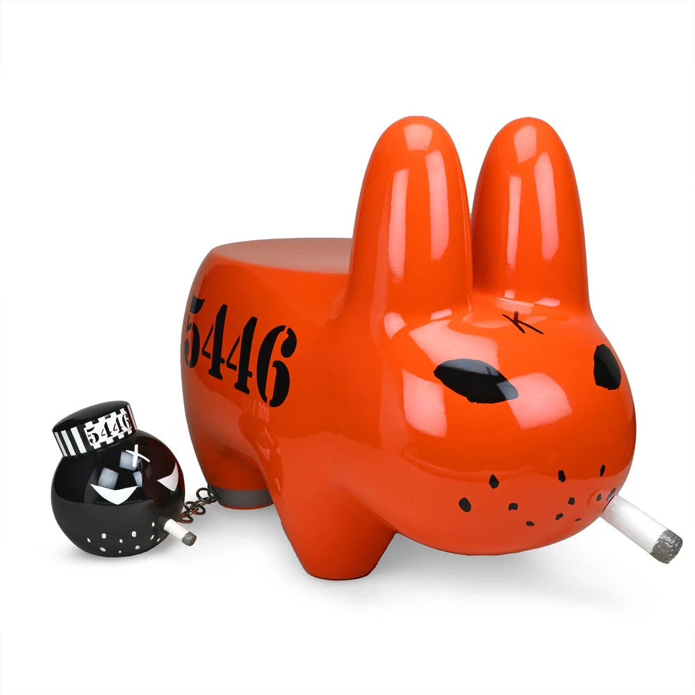Kidrobot Art Giant Buddies 4 Lyfe Smorkin' Labbit Stool By Frank Kozik (PRE-ORDER) 1 Kidrobot Art Giant Buddies 4 Lyfe Smorkin' Labbit Stool By Frank Kozik (PRE-ORDER)