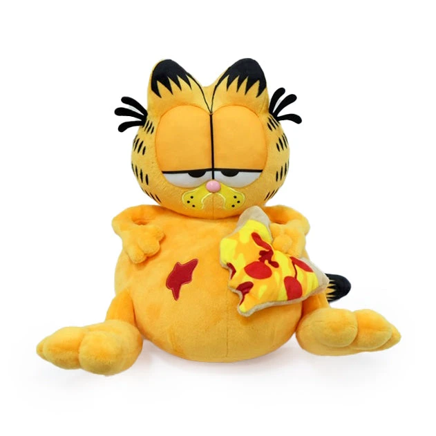 NEW RELEASES Garfield Overstuffed Pizza 13" Medium Plush By Kidrobot 1 NEW RELEASES Garfield Overstuffed Pizza 13" Medium Plush By Kidrobot