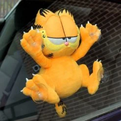 Garfield 8" Plush Suction Cup Window Clinger By Kidrobot - Relaxed Edition NEW RELEASES