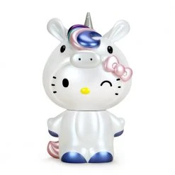 Sanrio NEW RELEASES Kidrobot X Hello Kitty® Unicorn 8" Vinyl Art Figure - Pastel Pearl Edition