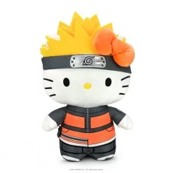 NEW RELEASES Kidrobot Naruto® X Sanrio® Hello Kitty®️ Naruto 13" Plush