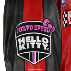 Sanrio Hello Kitty® Tokyo Speed Red Moto Jacket By Kidrobot NEW RELEASES