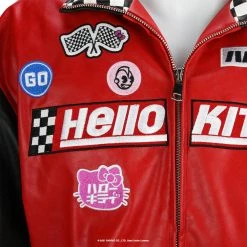 Sanrio Hello Kitty® Tokyo Speed Red Moto Jacket By Kidrobot NEW RELEASES