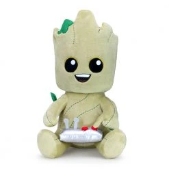 Kidrobot Sales 33 NEW RELEASES Marvel Guardians Of The Galaxy Video Gamer Teen Groot HugMe Virbrating Plush