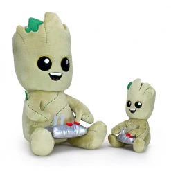 NEW RELEASES Marvel Guardians Of The Galaxy Video Gamer Teen Groot HugMe Virbrating Plush