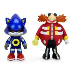 Sonic The Hedgehog 3" Vinyl Figure Dr. Robotnic And Metal Sonic 2-Pack NEW RELEASES