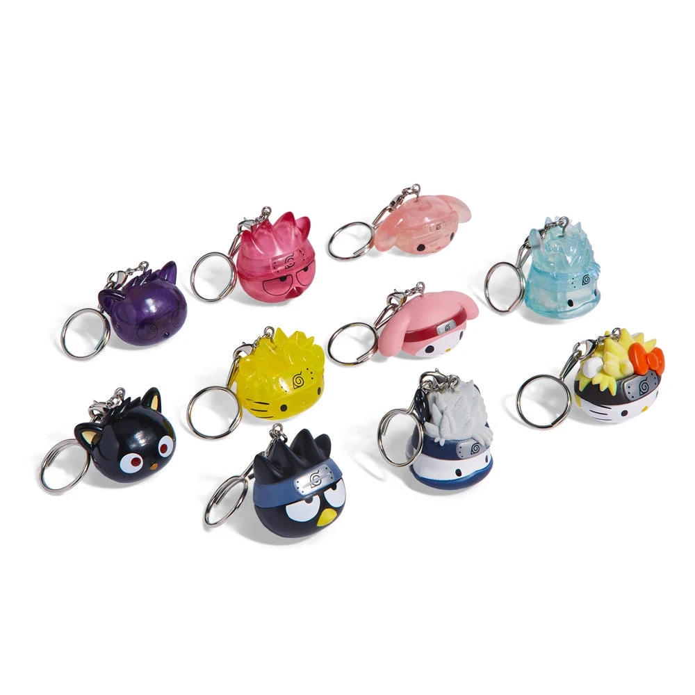 Sanrio NEW RELEASES Naruto X Hello Kitty® And Friends Keychains 1 Sanrio NEW RELEASES Naruto X Hello Kitty® And Friends Keychains