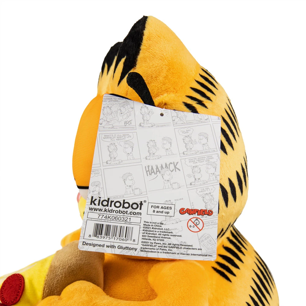 NEW RELEASES Garfield Overstuffed Pizza 13" Medium Plush By Kidrobot 8 NEW RELEASES Garfield Overstuffed Pizza 13" Medium Plush By Kidrobot