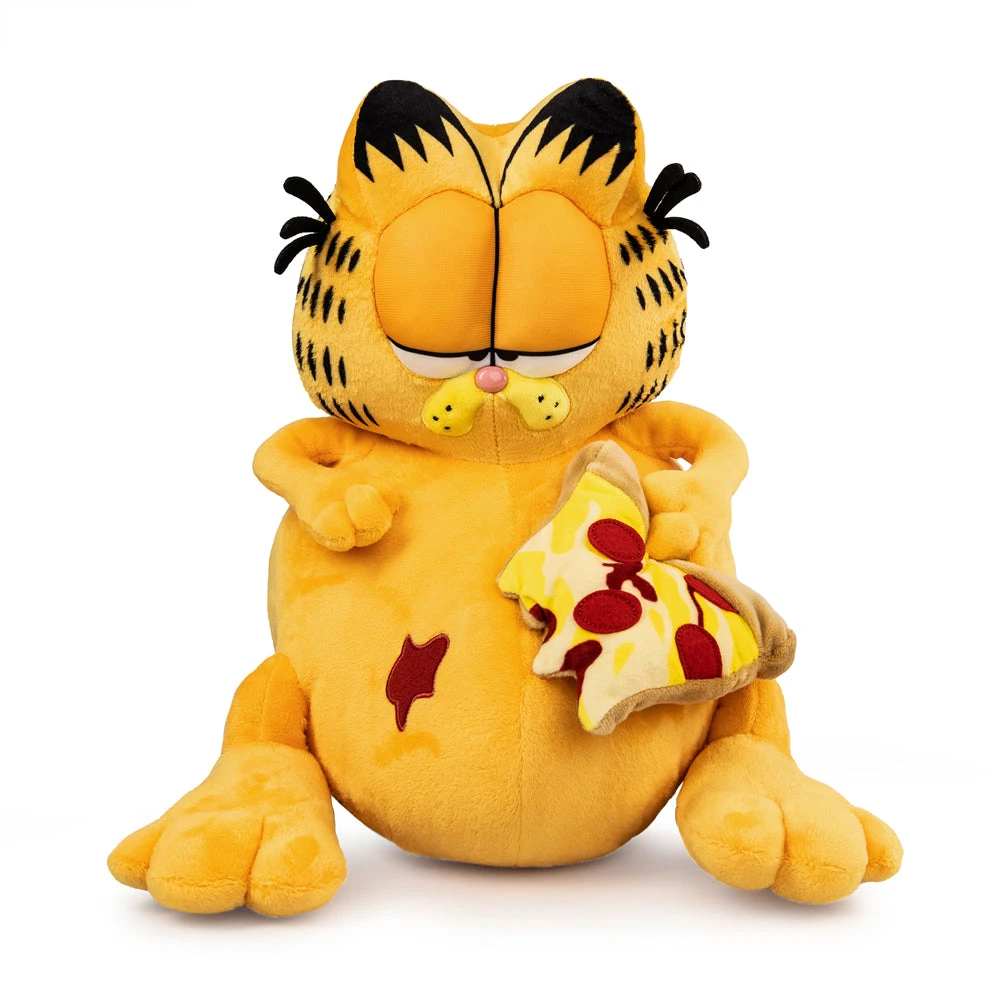 NEW RELEASES Garfield Overstuffed Pizza 13" Medium Plush By Kidrobot 5 NEW RELEASES Garfield Overstuffed Pizza 13" Medium Plush By Kidrobot