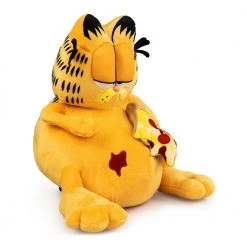 NEW RELEASES Garfield Overstuffed Pizza 13" Medium Plush By Kidrobot 20 NEW RELEASES Garfield Overstuffed Pizza 13