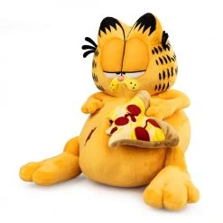 NEW RELEASES Garfield Overstuffed Pizza 13" Medium Plush By Kidrobot 15 NEW RELEASES Garfield Overstuffed Pizza 13