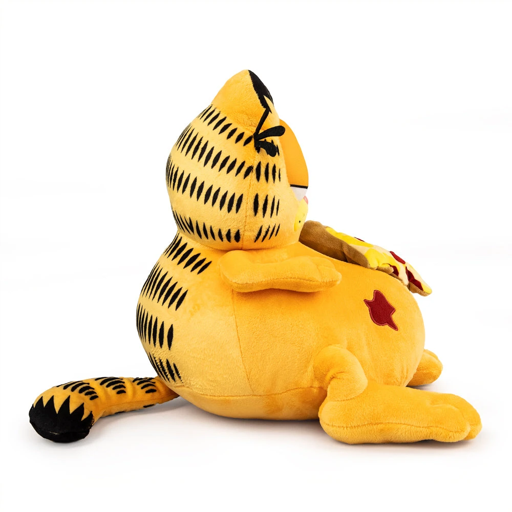 NEW RELEASES Garfield Overstuffed Pizza 13" Medium Plush By Kidrobot 12 NEW RELEASES Garfield Overstuffed Pizza 13" Medium Plush By Kidrobot