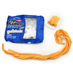 Sanrio Top Ramen® X Gudetama™ Interactive Soy Sauce Plush (PRE-ORDER)
