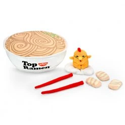Sanrio NEW RELEASES Nissin Top Ramen® X Gudetama™ Interactive Ramen Bowl Plush