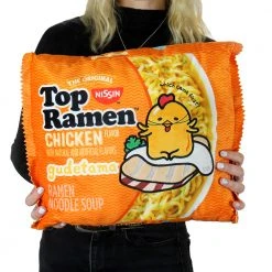 Sanrio NEW RELEASES Nissin Top Ramen® X Gudetama™ Large Crinkle Plush By Kidrobot