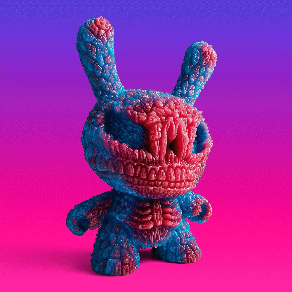 Radioactive Death Dunny GID 8” Resin Art Figure By American Gross - Limited Edition Of 66 (PRE-ORDER) NEW RELEASES 4 Radioactive Death Dunny GID 8” Resin Art Figure By American Gross - Limited Edition Of 66 (PRE-ORDER) NEW RELEASES