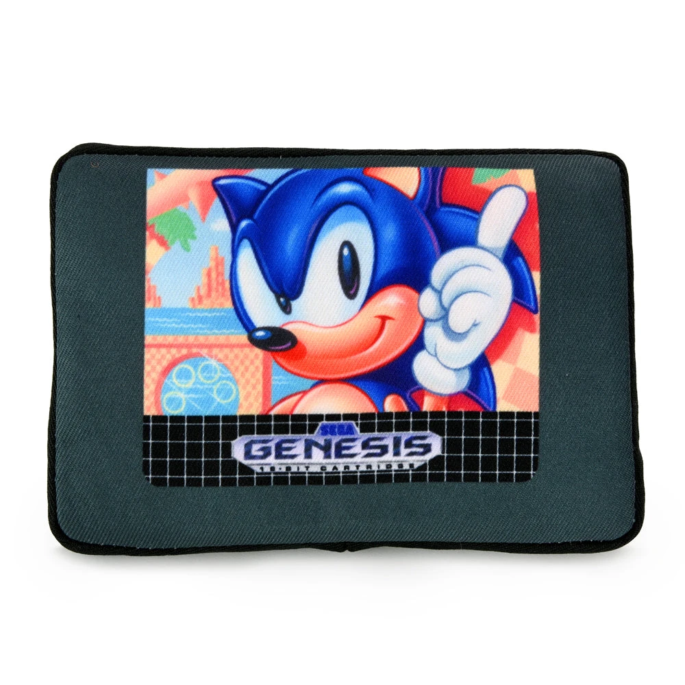 NEW RELEASES SEGA Genesis Gaming Console 12" Interactive Plush With Sonic Cartridge 7 NEW RELEASES SEGA Genesis Gaming Console 12" Interactive Plush With Sonic Cartridge