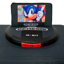 NEW RELEASES SEGA Genesis Gaming Console 12" Interactive Plush With Sonic Cartridge 14 NEW RELEASES SEGA Genesis Gaming Console 12