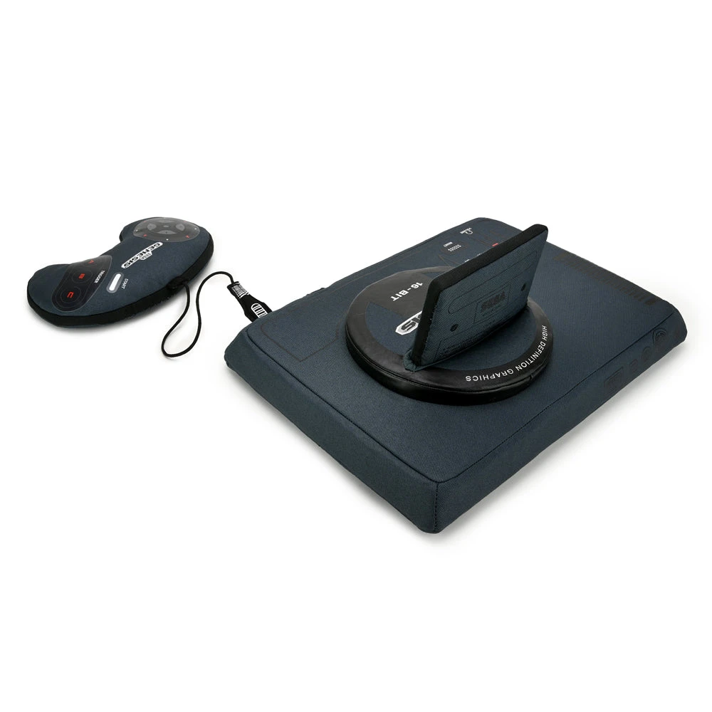 NEW RELEASES SEGA Genesis Gaming Console 12" Interactive Plush With Sonic Cartridge 11 NEW RELEASES SEGA Genesis Gaming Console 12" Interactive Plush With Sonic Cartridge