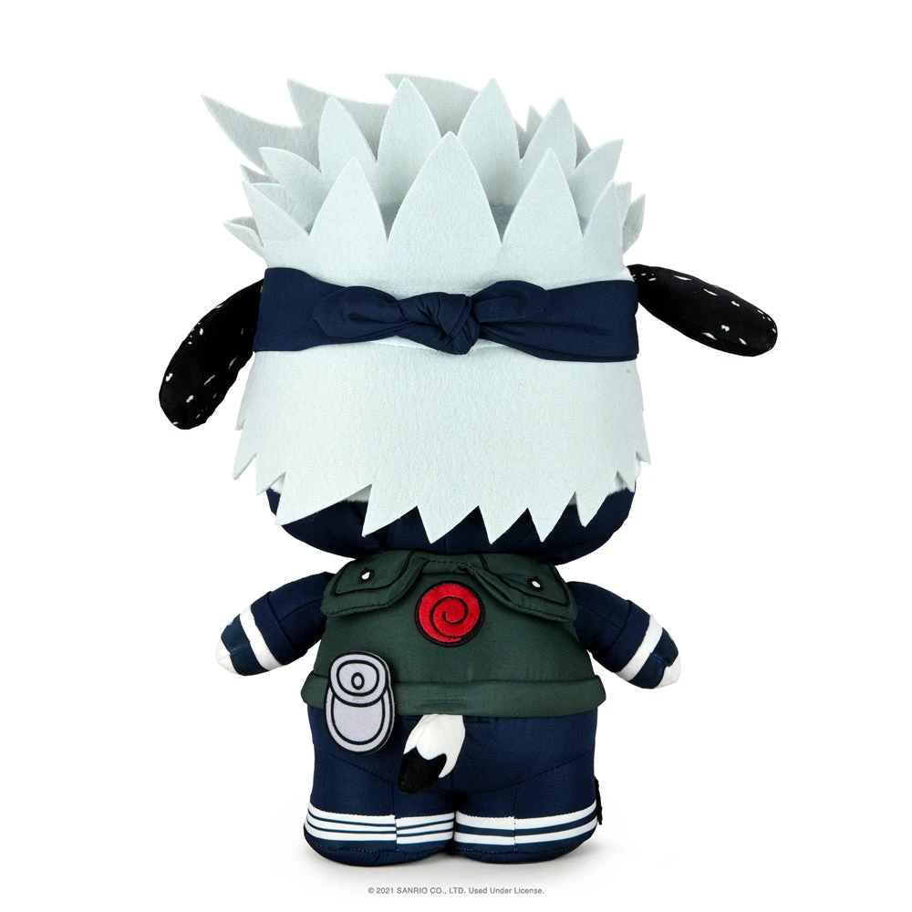 Kidrobot Naruto X Sanrio® Pochacco™ Kakashi 13" Plush 2 Kidrobot Naruto X Sanrio® Pochacco™ Kakashi 13" Plush