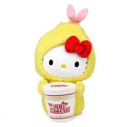 Sanrio Nissin Cup Noodles® X Hello Kitty® Shrimp Tempura Cup 16" Interactive Plush (PRE-ORDER)