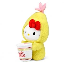 Sanrio Nissin Cup Noodles® X Hello Kitty® Shrimp Tempura Cup 16" Interactive Plush (PRE-ORDER)