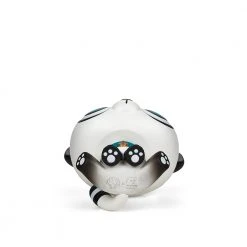 Amber Huang NEW RELEASES DeerCat & Friends™ Sitting DeerCat 7” Vinyl Art Figure By Amber Aki Huang – Exclusive Panda Edition (Limited Edition Of 100)