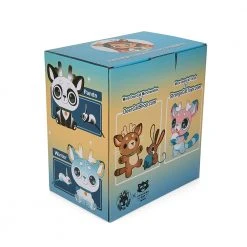 Amber Huang NEW RELEASES DeerCat & Friends™ Sitting DeerCat 7” Vinyl Art Figure By Amber Aki Huang – Exclusive Panda Edition (Limited Edition Of 100)